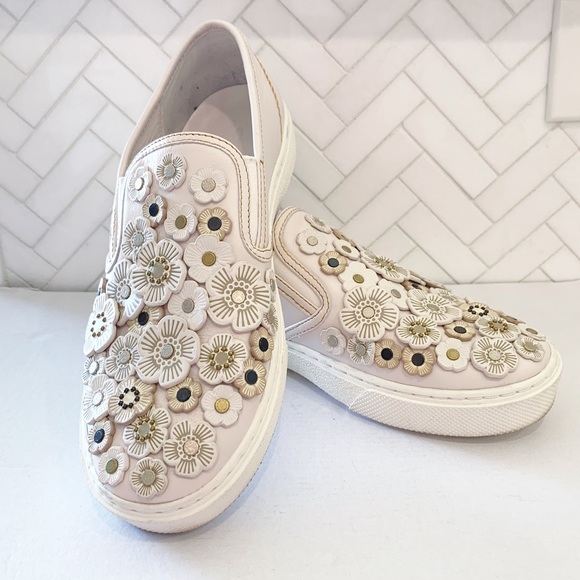 coach tea rose sneakers
